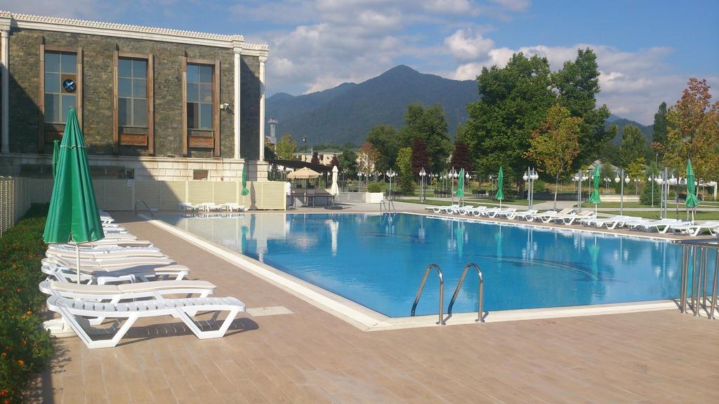Qafqaz Karvansaray Hotel Qəbələ Exterior foto
