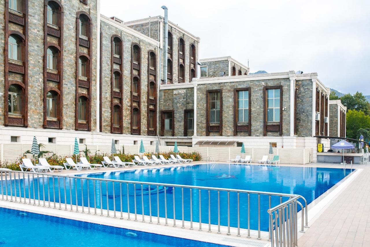 Qafqaz Karvansaray Hotel Qəbələ Exterior foto